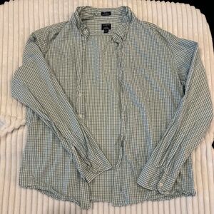 Men's large J.Crew button-up shirt